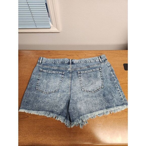 💕NWT Sugar & Jade 22P Tween Girls Distressed High Rise Denim Mom Shor - Hester - Picture 6 of 6